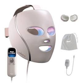 Shark CryoGlow Under-Eye Cooling & LED Anti-Ageing & Blemish Repair Mask FW312UKPK - Pink product photo
