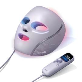 Shark CryoGlow Under-Eye Cooling & LED Anti-Ageing & Blemish Repair Mask FW312UKPL - Lilac Chill product photo Side New M