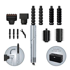 Shark FlexStyle Air Styler & Hair Dryer - Limited Edition Glacial Blue HD476WHUK product photo Side New M