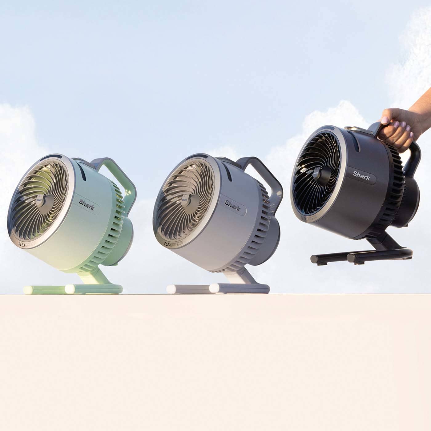 Durable outdoors, sleek and quiet indoors