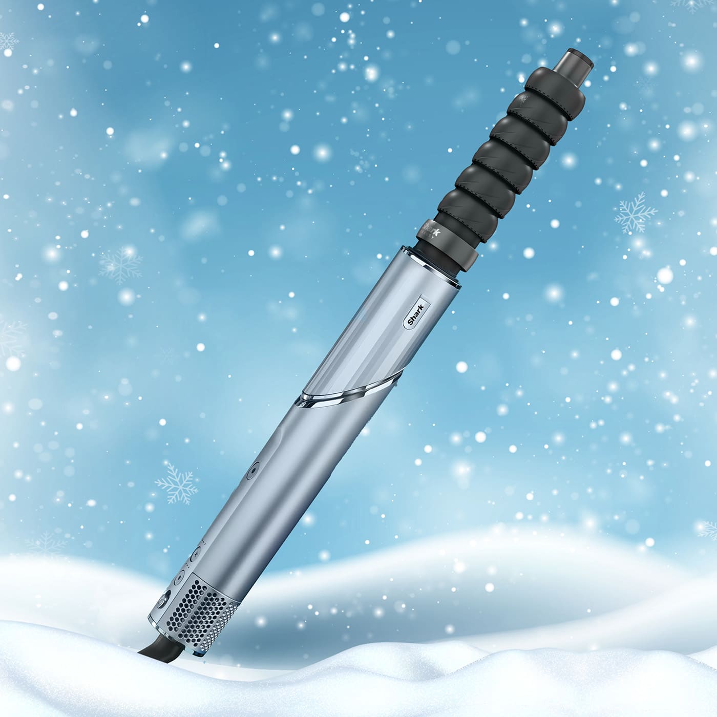 Curl, volumise, smooth and dry