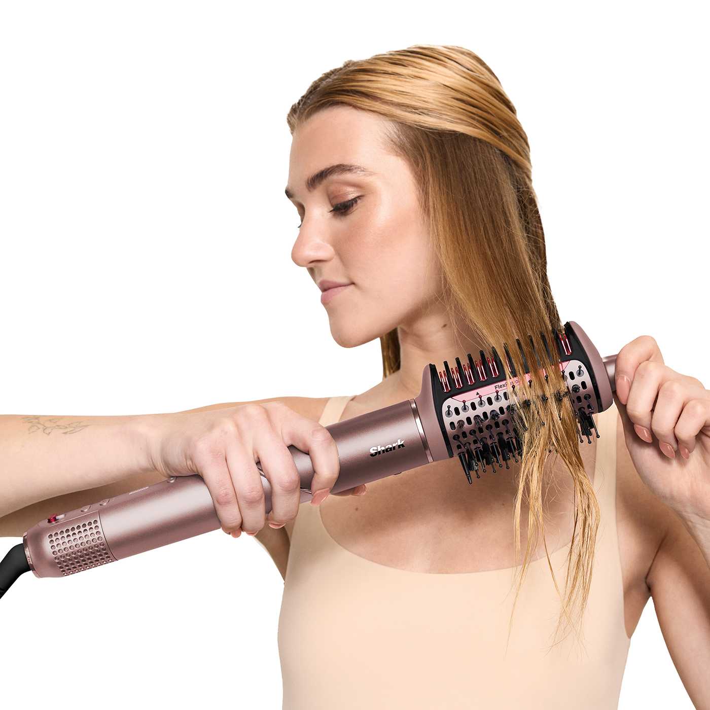 No heat damage on wet hair