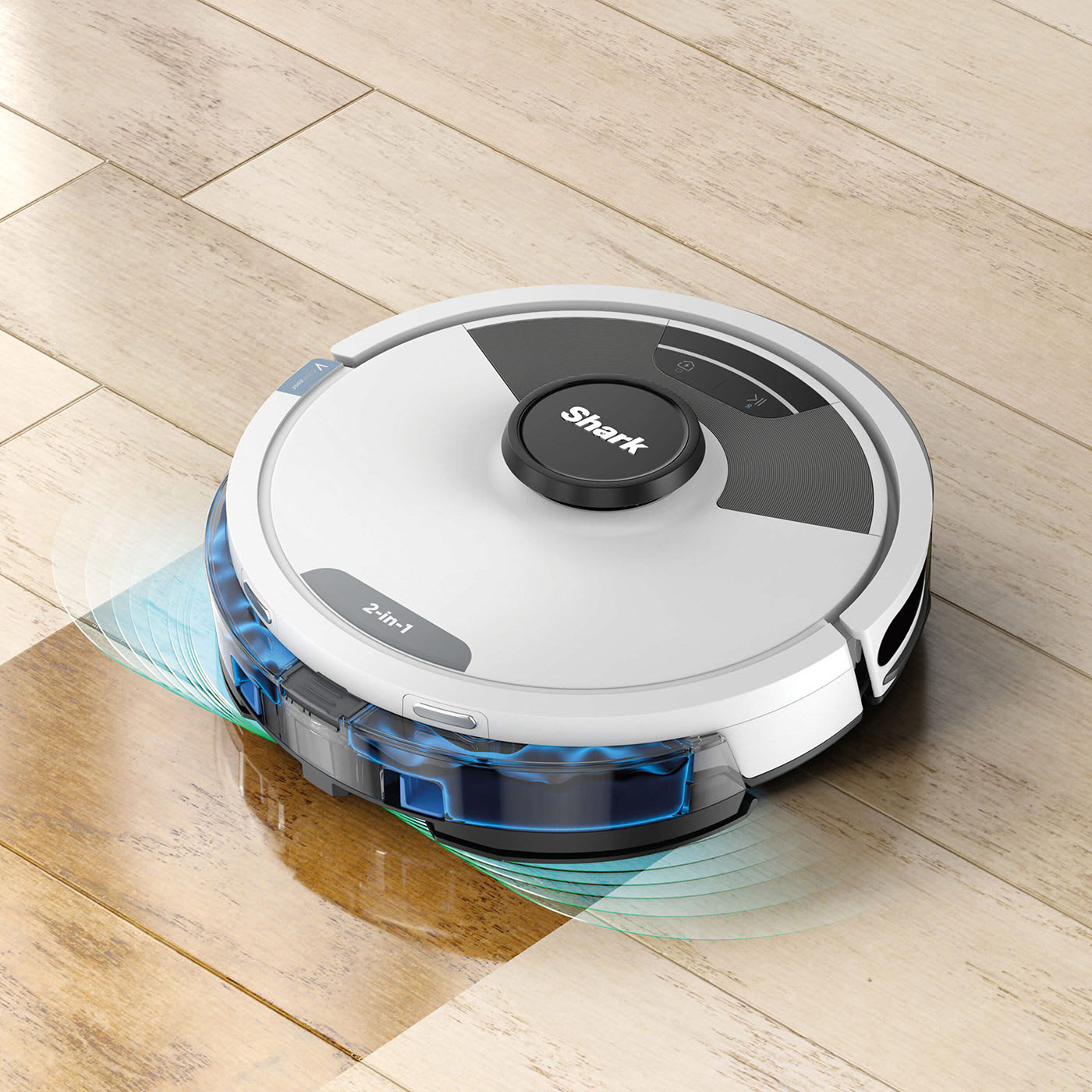 Suction power + sonic mopping