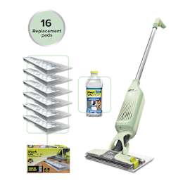 Shark VacMop 2-in-1 Cordless Vacuum Mop with Targeted Spray Complete Kit product photo Side New M
