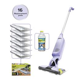 Shark VacMop 2-in-1 Cordless Vacuum Mop with Targeted Spray Complete Kit product photo Side New M