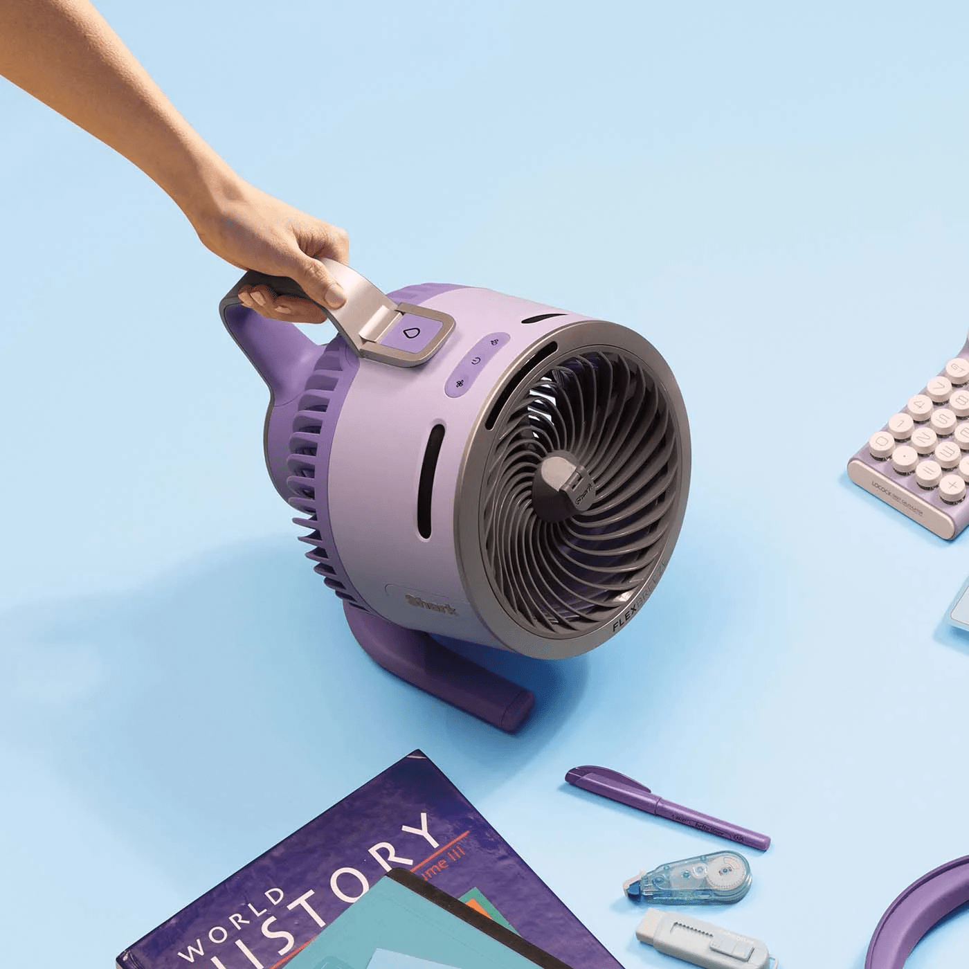 Image of Shark Purple HydroGo fan